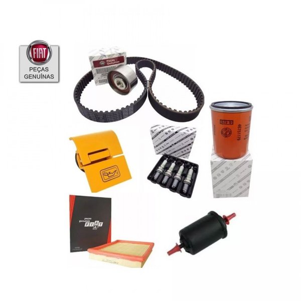KITS REVISAO 60.000KM FIAT FIRE 1.4 8V (CORREIA VELAS FILTROS